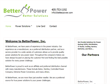 Tablet Screenshot of betterpower.com